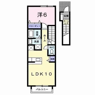 ビオレータ【2階】の間取り