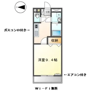 パルティーダ【1階】の間取り