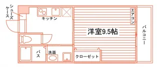 アーバンテラス春日町【7階】の間取り