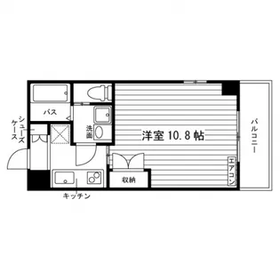 パティオ東古松【5階】の間取り