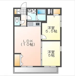 メゾン・マリアージュ【1階】の間取り