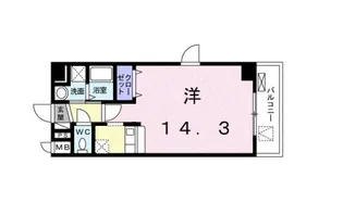 リョーアイ【3階】の間取り