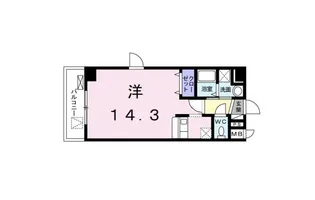 リョーアイ【4階】の間取り