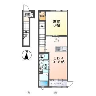 フィオーレ【2階】の間取り