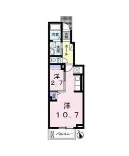 アウトゥーノ【1階】の間取り