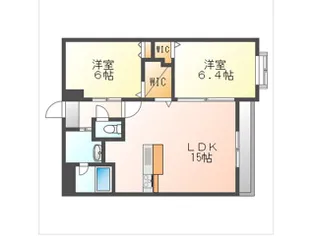 ベンビレッジ 平田西公園【3階】の間取り