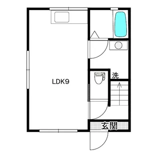 岡山県岡山市南区西高崎【タウンハウス】の間取り