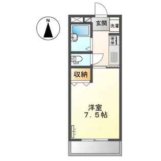 ファインヴィーブル弐番館【1階】の間取り