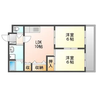 第二大興ビル【3階】の間取り