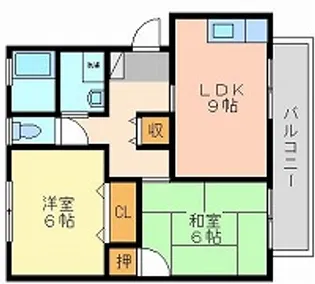 ユモレスク C【1階】の間取り
