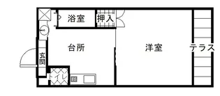 ブライトライツ高島パートⅡ【4階】の間取り