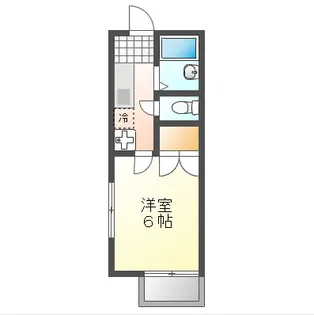 SAMAX PRENDRE【1階】の間取り