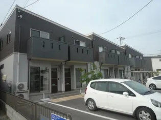 岡山県岡山市南区新保【テラスハウス】の外観