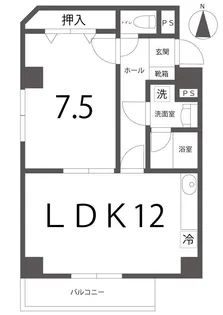 ラ・カンタータ【3階】の間取り