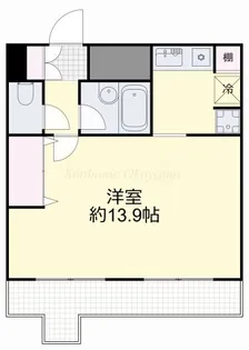 マローン京町【7階】の間取り