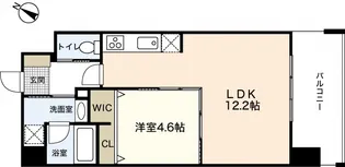 JRBハイツ岡山【8階】の間取り