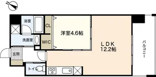 JRBハイツ岡山【2階】の間取り