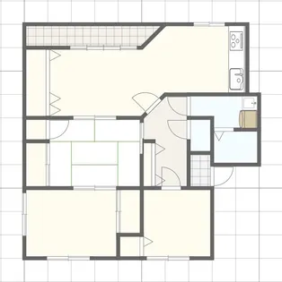 Y.N.G西坂 Ⅰ【1階】の間取り