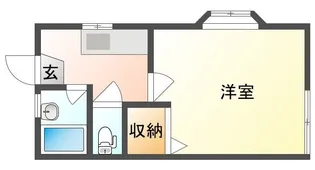 メゾネットK【1階】の間取り