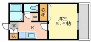 ラフォーレ【1階】の間取り