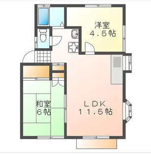 センティア園【1階】の間取り