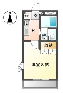 パッシオ デウス【2階】の間取り