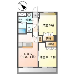 Palazzo del sole【1階】の間取り