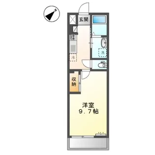 スカイコート【2階】の間取り