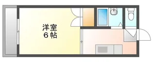 番町マンション【2階】の間取り