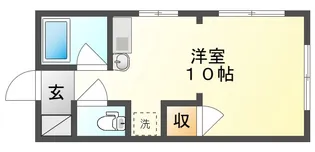 アドラシオン京橋【3階】の間取り