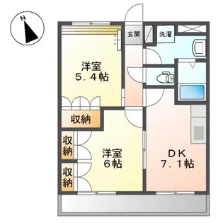 グランチェスタ プレイス【1階】の間取り