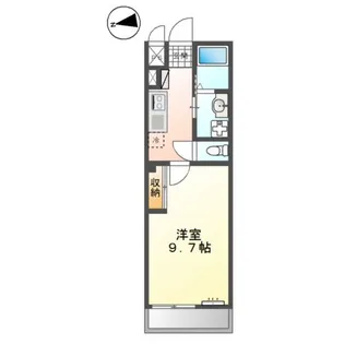 アミスタ【2階】の間取り
