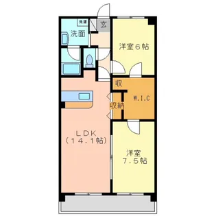 アウルスタイル森下町【4階】の間取り