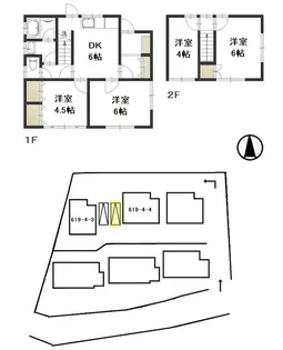 岡山県岡山市中区国富【一戸建】の間取り
