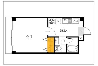 RIO(リオ)西川原 【2階】の間取り