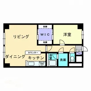 旭川スカイハイツ【5階】の間取り