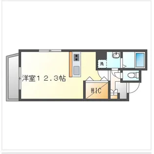 MiRiA大供【7階】の間取り