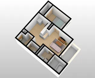 REGALEST 庭瀬Ⅱ【1階】の外観