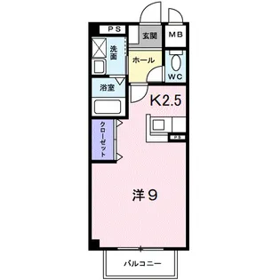 フラン カーサ【2階】の間取り