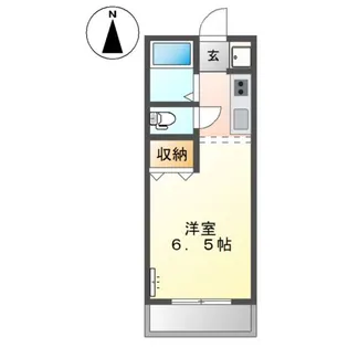 コンフォール【1階】の間取り