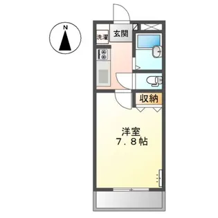 プロニティワン【2階】の間取り