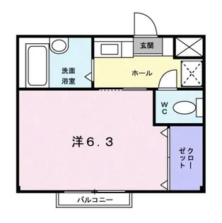 シティ大森【2階】の間取り