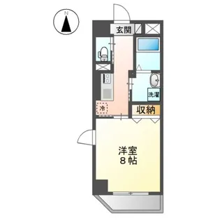 グラン ソート 柳町【4階】の間取り