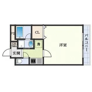 ピアグロリア奥田【4階】の間取り