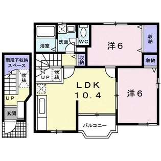 セトル・ウォーム21【2階】の間取り