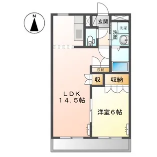 フェアリー壱の口C【1階】の間取り