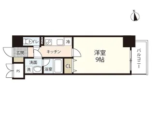 The MODERN 岡山駅前【11階】の間取り