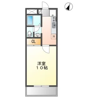 ロイヤルパレス林Ⅰ【1階】の間取り