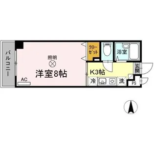 森ビル【2階】の間取り