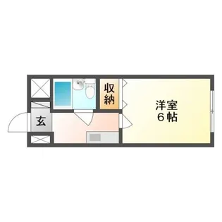 ロイヤルマンション【3階】の間取り